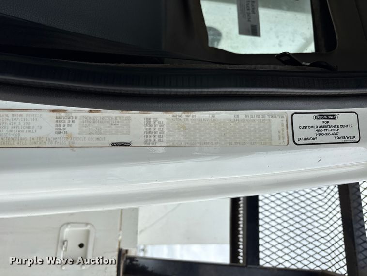 image for item EW1539 2012 Freightliner  Business Class M2 forestry bucket truck