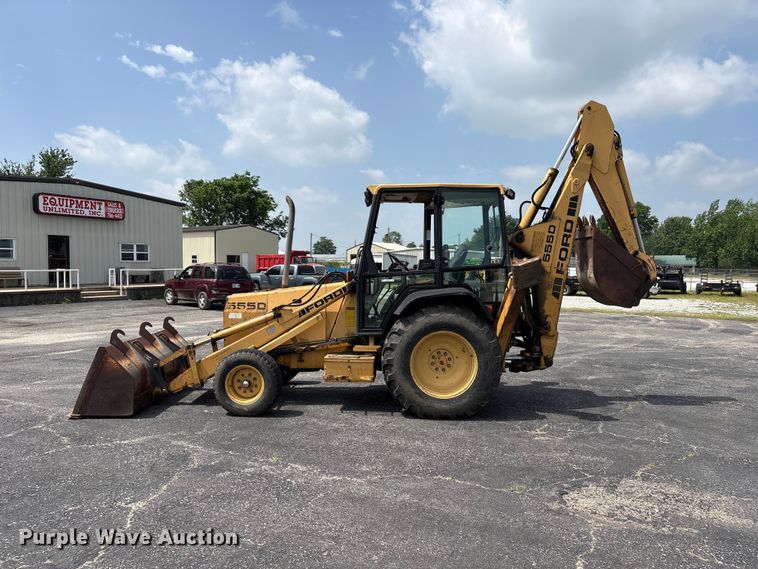 image for item EW1557 Ford 555D backhoe