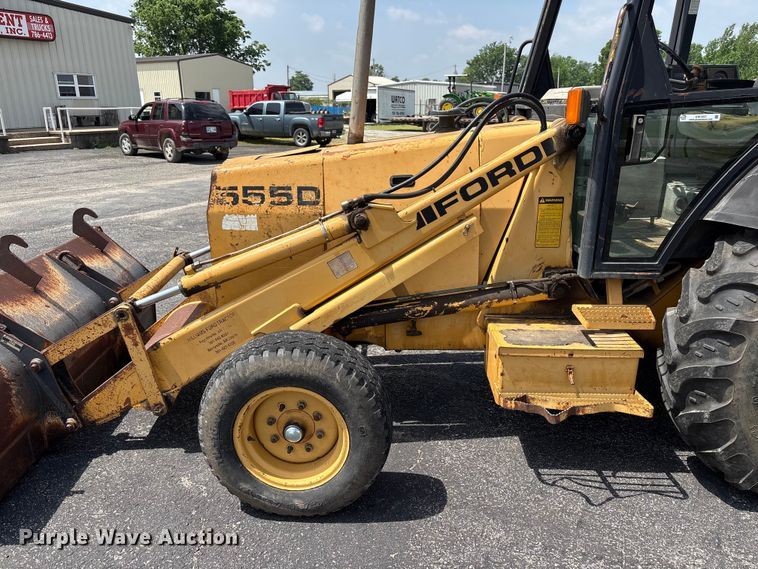 image for item EW1557 Ford 555D backhoe
