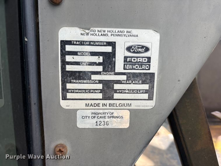 image for item EW1557 Ford 555D backhoe