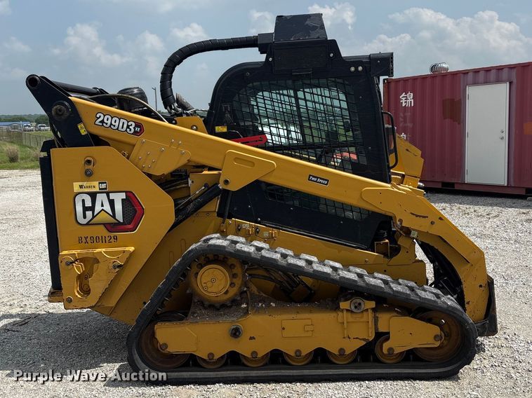 image for item EW1559 2020 Caterpillar 299D3 XE tracked skid steer loader