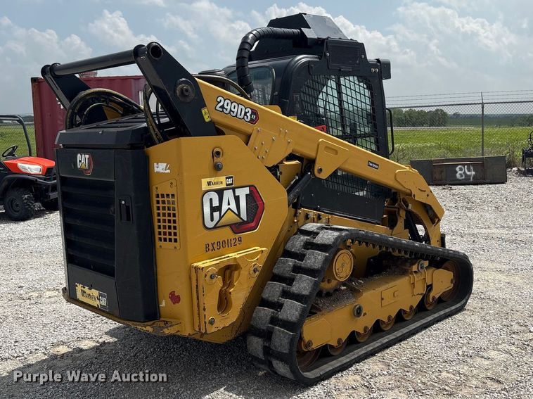 image for item EW1559 2020 Caterpillar 299D3 XE tracked skid steer loader