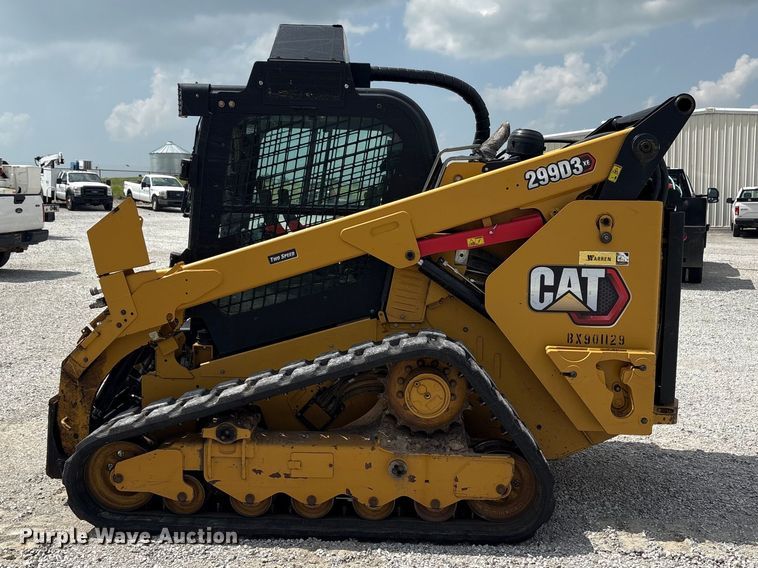 image for item EW1559 2020 Caterpillar 299D3 XE tracked skid steer loader
