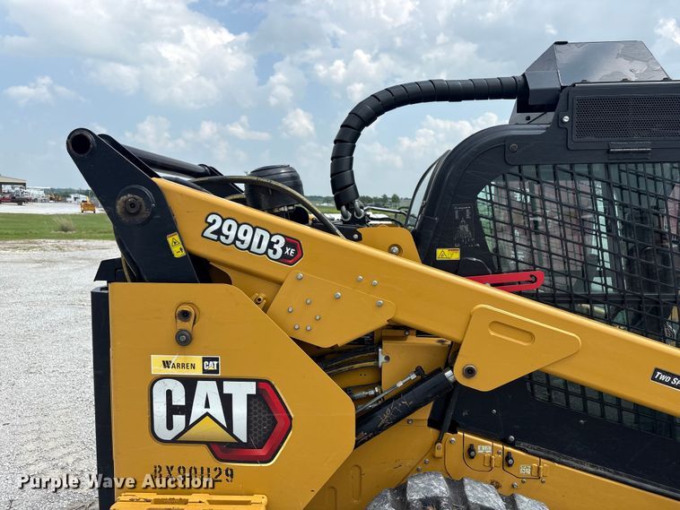 image for item EW1559 2020 Caterpillar 299D3 XE tracked skid steer loader