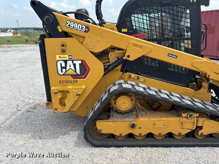 image for item EW1559 2020 Caterpillar 299D3 XE tracked skid steer loader