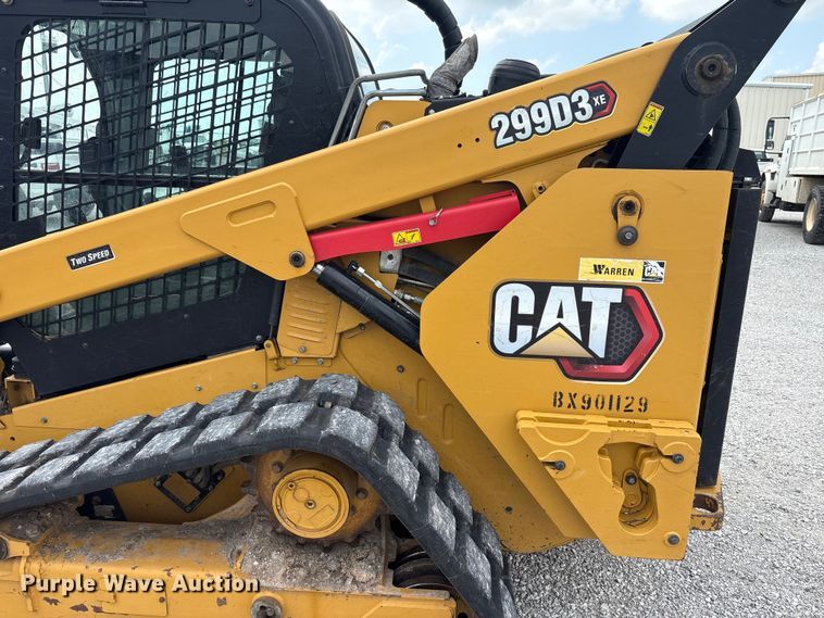 image for item EW1559 2020 Caterpillar 299D3 XE tracked skid steer loader