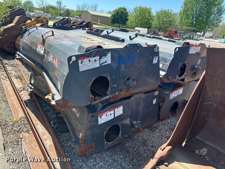 image for item EW1994 (5) Virnig skid steer sweepers