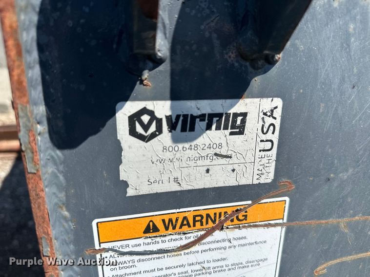image for item EW1994 (5) Virnig skid steer sweepers