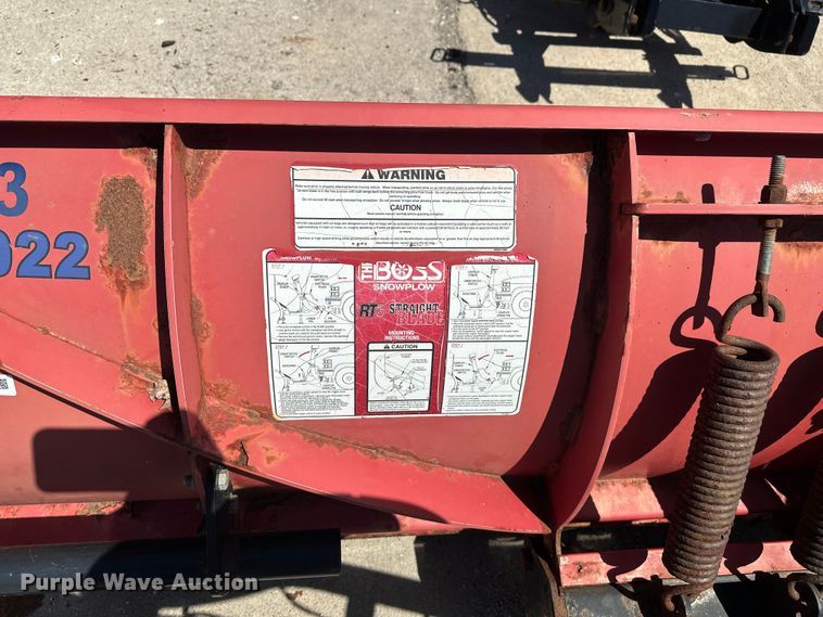 image for item EW2000 Boss Super-Duty snow plow