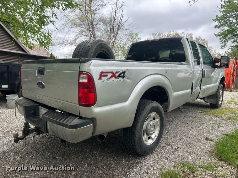 image for item EW2028 2012 Ford F250 Super Duty Ext. Cab pickup truck