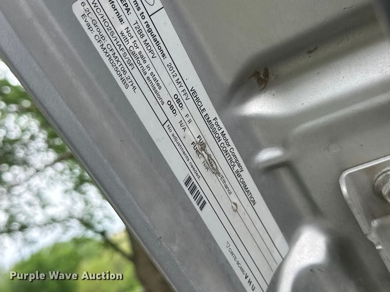 image for item EW2028 2012 Ford F250 Super Duty Ext. Cab pickup truck