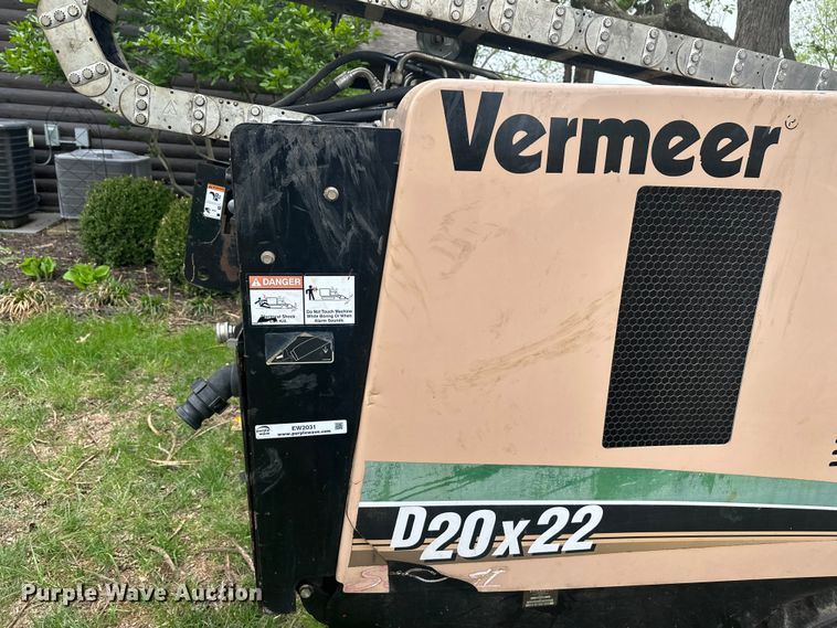 image for item EW2031 2011 Vermeer D20X22II directional boring unit