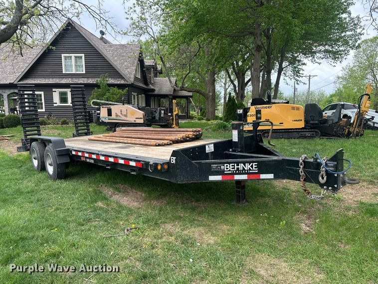 image for item EW2032 2023 Behnke CNCT2324E-S equipment trailer