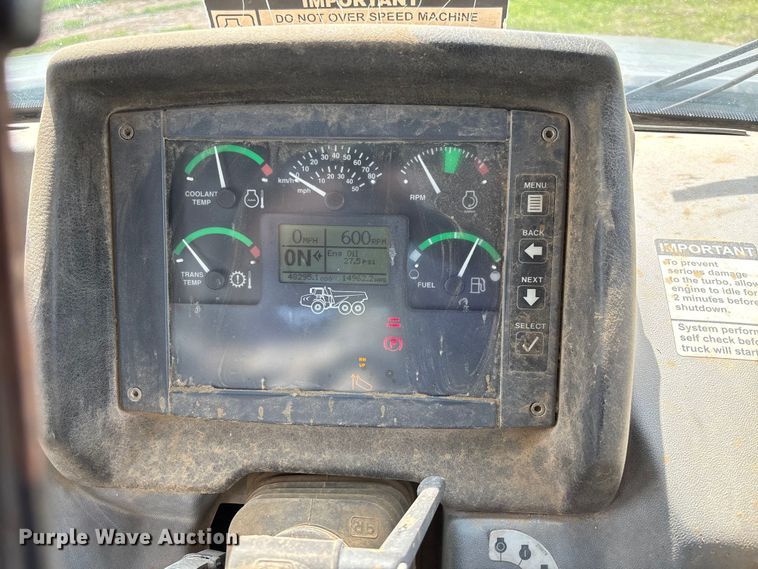 image for item FB3431 2008 John Deere 400D articulated haul truck