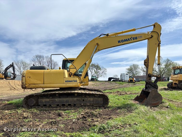 image for item FB3432 2002 Komatsu PC200LC-7L excavator