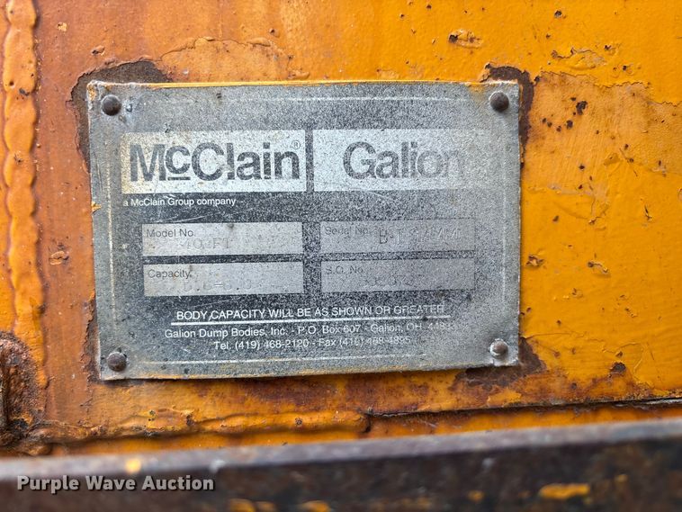 image for item FB3450 2005 International 7400 Crew Cab dump truck