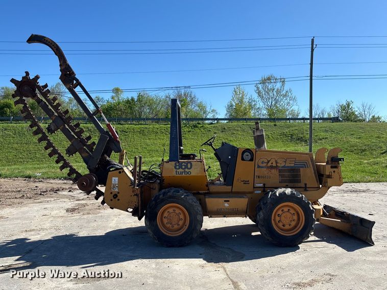 image for item FB3453 2000 Case 860 Turbo trencher