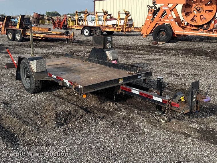 image for item FB5695 2006 Butler TS-6512-D tilt deck equipment trailer