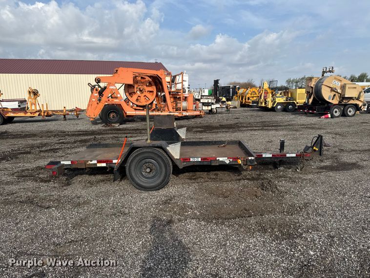 image for item FB5695 2006 Butler TS-6512-D tilt deck equipment trailer