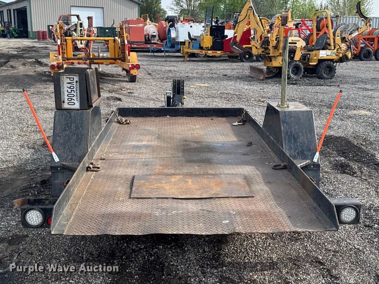 image for item FB5695 2006 Butler TS-6512-D tilt deck equipment trailer