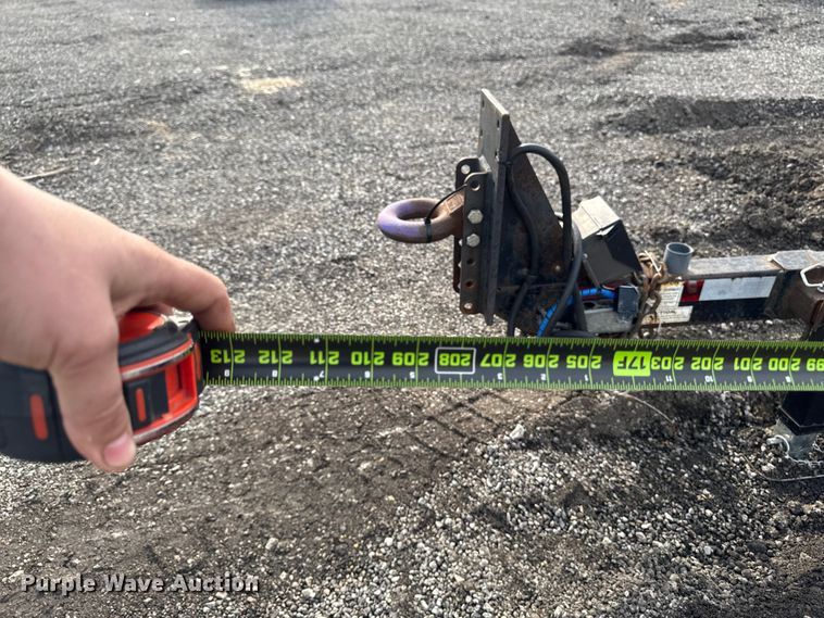 image for item FB5695 2006 Butler TS-6512-D tilt deck equipment trailer