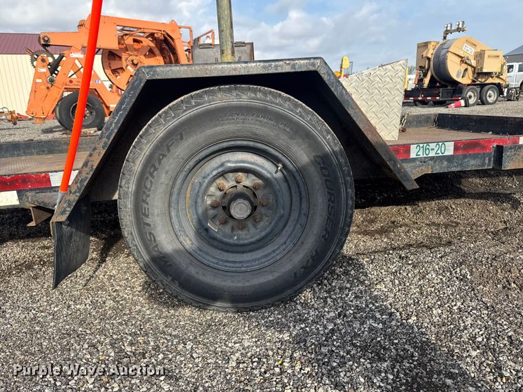 image for item FB5695 2006 Butler TS-6512-D tilt deck equipment trailer