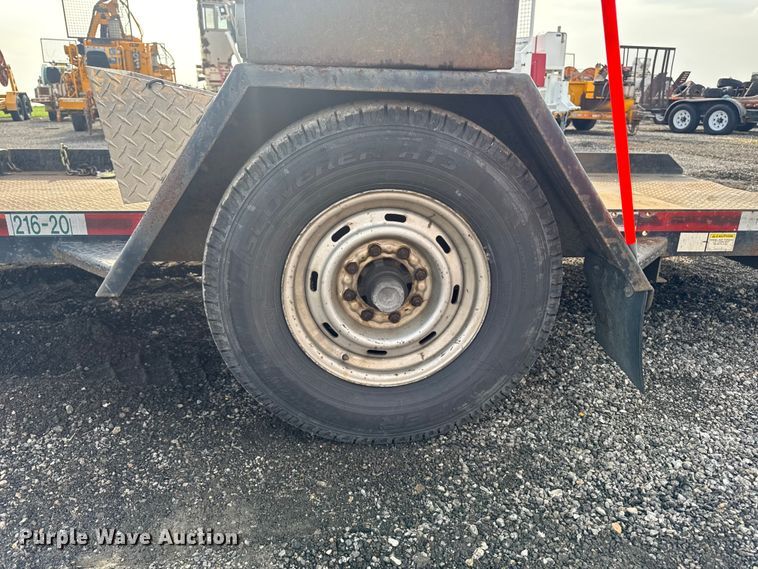 image for item FB5695 2006 Butler TS-6512-D tilt deck equipment trailer