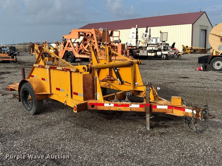 image for item FB5696 1997 Butler Manufacturing HCT-100-L reel trailer