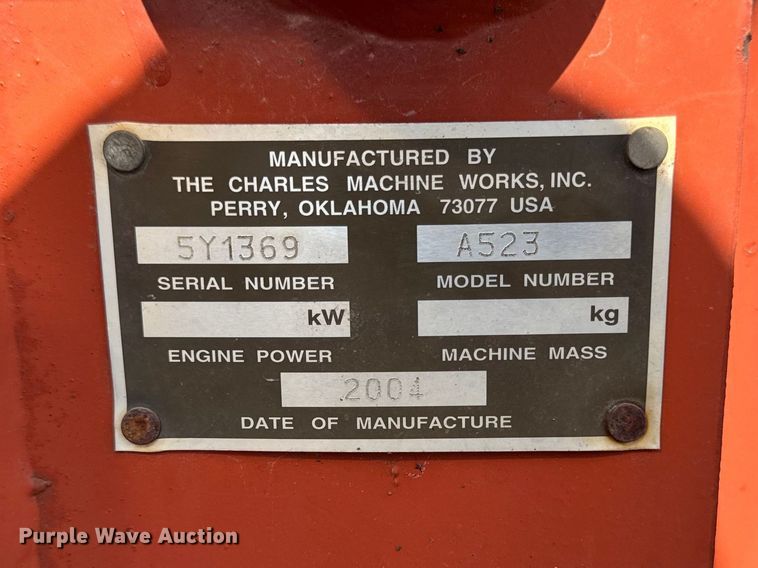 image for item FB5703 2004 Ditch Witch RT55H trencher