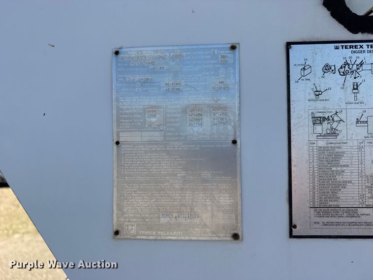 image for item FB7204 2009 Ford F-750 digger derrick truck