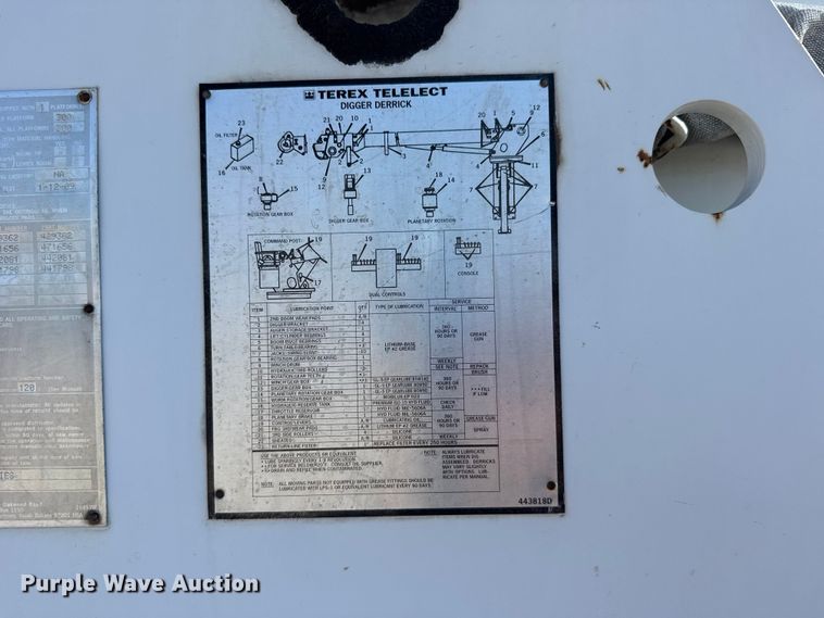 image for item FB7204 2009 Ford F-750 digger derrick truck