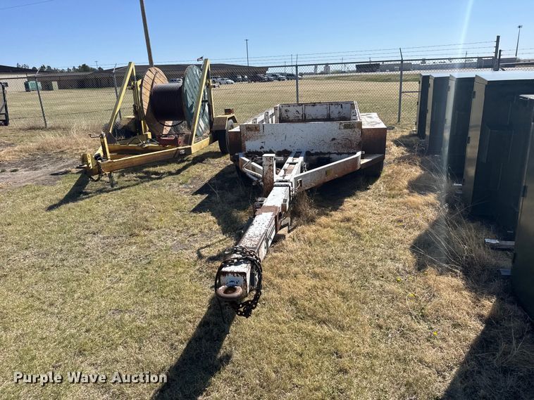 image for item FB7208 1995 Kiefer Industrial pole trailer