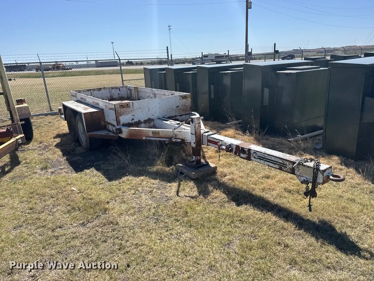 image for item FB7208 1995 Kiefer Industrial pole trailer