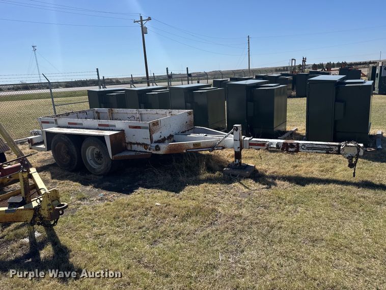 image for item FB7208 1995 Kiefer Industrial pole trailer