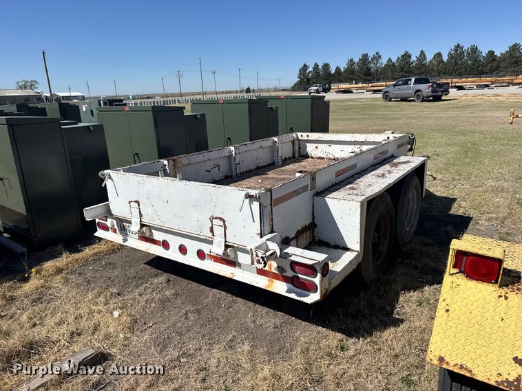 image for item FB7208 1995 Kiefer Industrial pole trailer