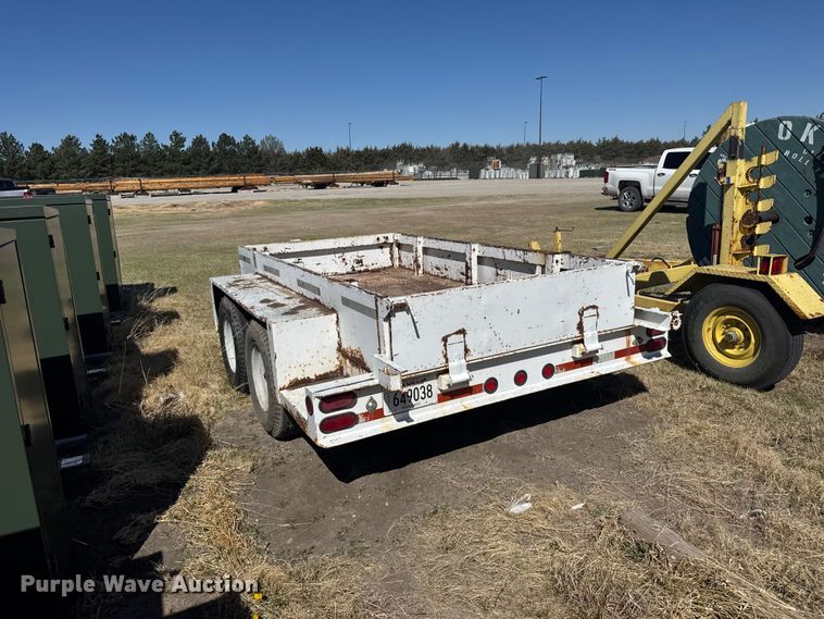 image for item FB7208 1995 Kiefer Industrial pole trailer
