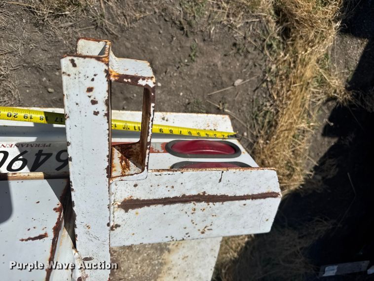 image for item FB7208 1995 Kiefer Industrial pole trailer