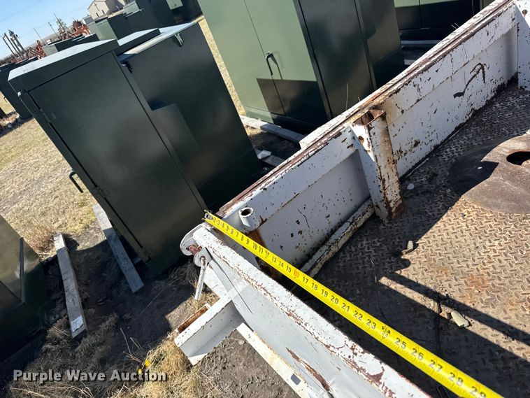 image for item FB7208 1995 Kiefer Industrial pole trailer
