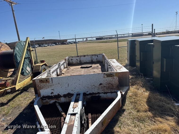 image for item FB7208 1995 Kiefer Industrial pole trailer