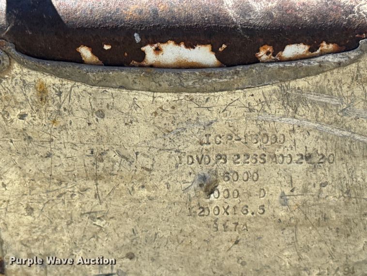 image for item FB7208 1995 Kiefer Industrial pole trailer