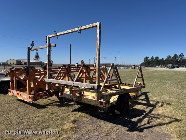 image for item FB7209 1997 MICH reel trailer
