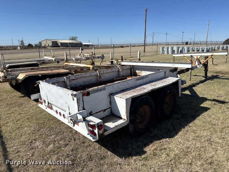 image for item FB7211 1996 Kiefer Industrial pole trailer