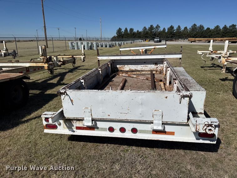 image for item FB7211 1996 Kiefer Industrial pole trailer