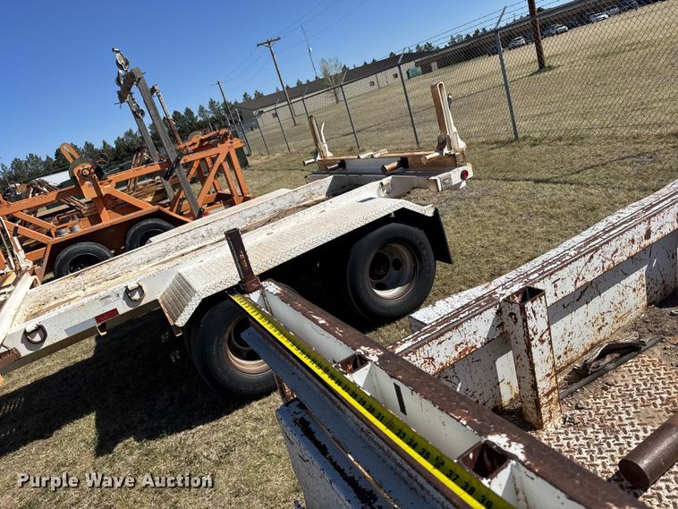 image for item FB7211 1996 Kiefer Industrial pole trailer