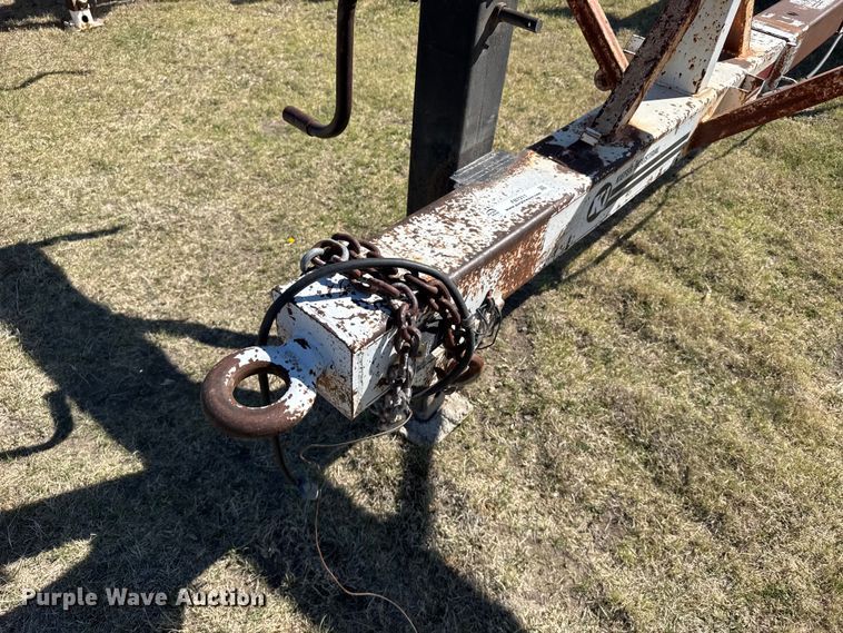 image for item FB7211 1996 Kiefer Industrial pole trailer