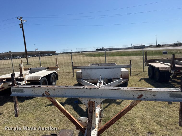 image for item FB7211 1996 Kiefer Industrial pole trailer