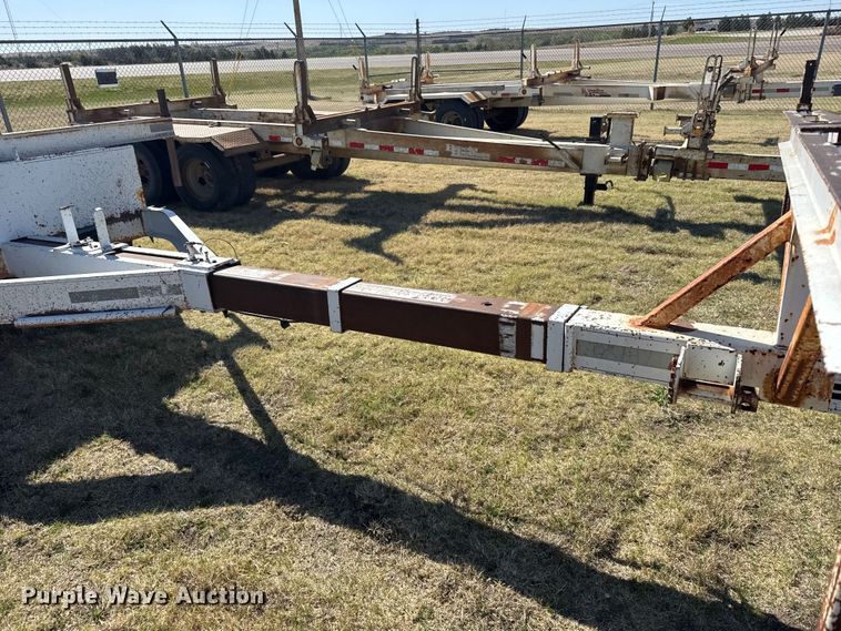 image for item FB7211 1996 Kiefer Industrial pole trailer
