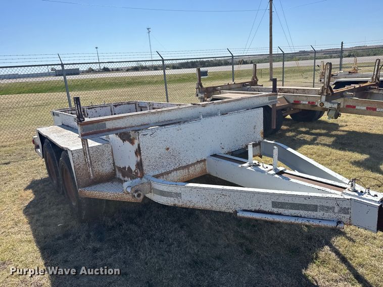 image for item FB7211 1996 Kiefer Industrial pole trailer