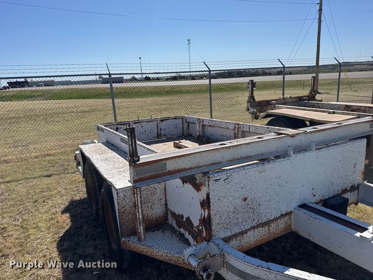 image for item FB7211 1996 Kiefer Industrial pole trailer