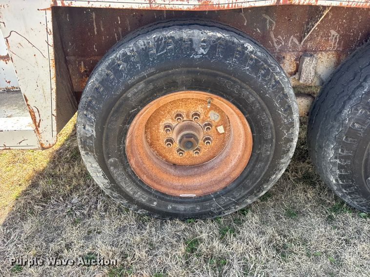 image for item FB7211 1996 Kiefer Industrial pole trailer